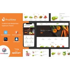 Fruitino - Food & Grocery Store OpenCart Template