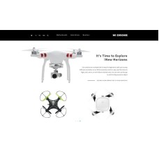 Mi Drone - Drone Shop OpenCart Template