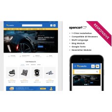 Topauto - Automobile Store Premium OpenCart Template