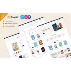 Bookie - Bookstall, eBook, Comic, Story, and Book Store Opencart Responsive Theme