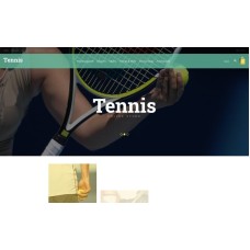 Tennis Responsive OpenCart Template