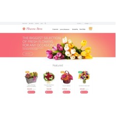 Flowers Store OpenCart Template