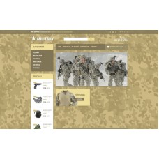 Military Star OpenCart Template