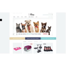 Miss Pinky - Animal & Pet OpenCart Template