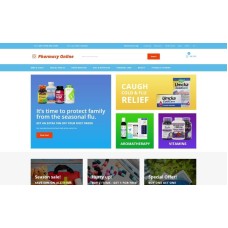 Pharmacy Online - Drug Store OpenCart Template