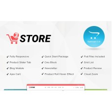 3store - Multipurpose Responsive OpenCart Template