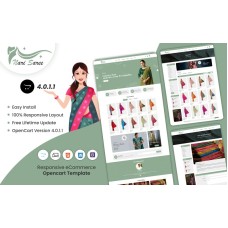 Narisaree - Saree Store OpenCart 4 Responsive Template