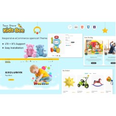 Kidzbee - opencart theme for kids and toys