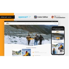 Definite Travel Store Opencart Theme