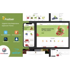 Fruitser - Grocery Store OpenCart Template