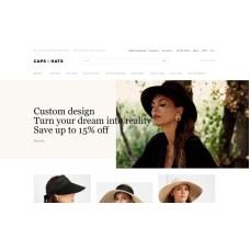 Caps & Hats - Stylish Clean Responsive Bootstrap OpenCart Template