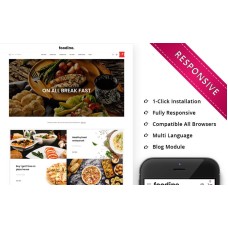 Foodine - The Pizza Shop OpenCart Template