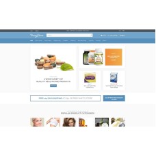 DrugStore Responsive Website Template OpenCart Template