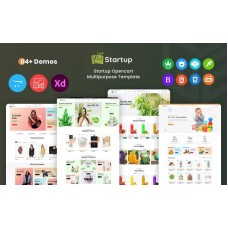 Startup - Multipurpose Supermarket  OpenCart 3 Template