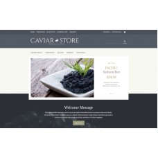Caviar Store OpenCart Template