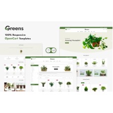 Greens - Ecommerce OpenCart Template