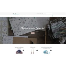 Craftwork - Sophisticated Handmade Jewelry Online Store OpenCart Template