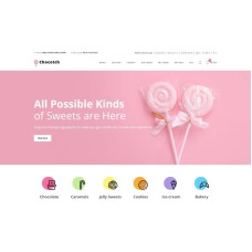 Chocotch - Sweet Shop E-commerce Creative OpenCart Template