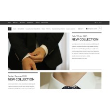 Men's Corporate Fashion Shop OpenCart Template