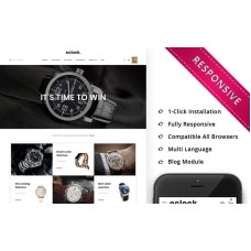 Eclock - The Watch Store Responsive OpenCart Template