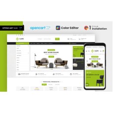 Flory Furniture Store OpenCart Template