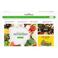 Grocery Natural Fresh Store OpenCart Template