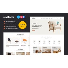 MyDecor - Crafts, Interior Design, and Furniture The Opencart Multipurpose Theme