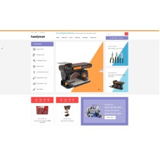Handyman - Responsive Tools Store OpenCart Template