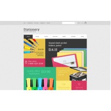Stationery OpenCart Template