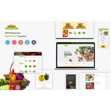 Fresh Organic - OpenCart Template