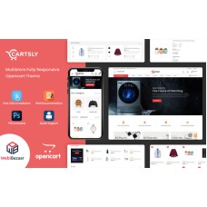 Cartsly - Responsive Multi-Purpose OpenCart Template
