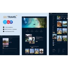 GoTravel - Travel, Tours, and Tourism Agency Opencart Store