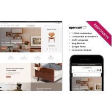 Furnits - Home Decor & Furniture Opencart Theme