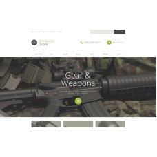 Weapons Collection OpenCart Template
