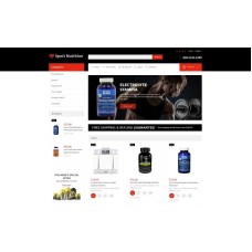 Sport Nutrition - Reliable Sport Nutrition OpenCart Template