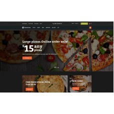 Pizza House - Pizza Restaurant With Online Ordering System OpenCart Template