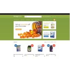 StrongHealth - Drugstore OpenCart Template
