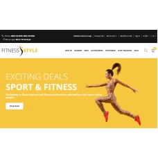 Fitness Style - Sports Fashion OpenCart Template