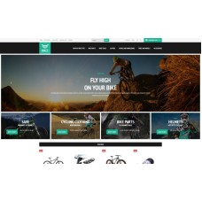 Cycling Equipment OpenCart Template