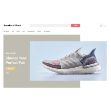 Sneakers Direct - Fashion Store Clean OpenCart Template