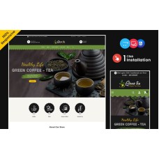 Greentea - Green tea and Coffee OpenCart Responsive Theme