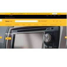 Stereo Truck - Car Audio E-commerce Clean OpenCart Template