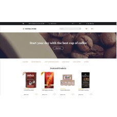 Coffee Store OpenCart Template