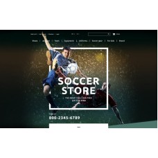 Soccer Shop OpenCart Template