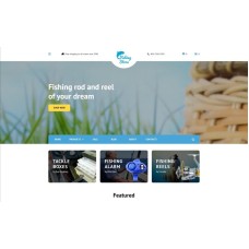 Fishing Store OpenCart Template