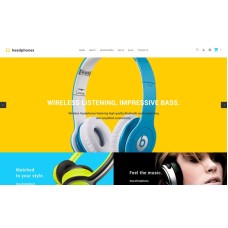 Headphones OpenCart Template