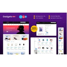 Gadgets - Electronic Store Multipurpose OpenCart theme