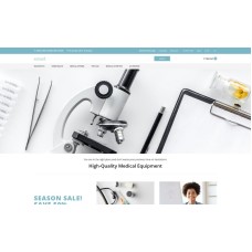 Emed - Medical Equipment Multipage Clean OpenCart Template