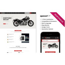 Excelfuel - The Automobile Store Responsive Opencart Theme