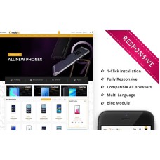 Moblic - The One Stop Mobile Shop Responsive OpenCart Template